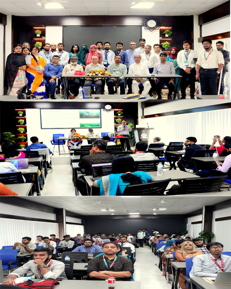 রাবিপ্রবি’তে আন্তর্জাতিক কনফারেন্স এন্ড বায়োসায়েন্স কার্নিভালের (আইসিবিসি) ২য় দিনের টেকনিক্যাল সেশন অনুষ্ঠিত